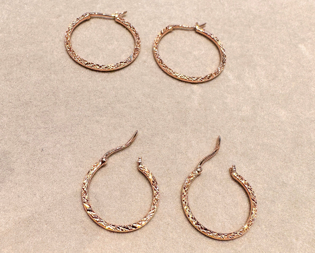 Nieve Craft Hoop Earrings