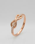 Love Enchanted Ribbon Diamond Ring