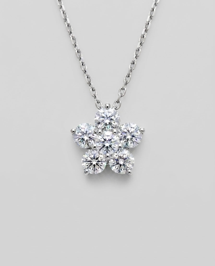 Aura Bloom Diamond Necklace