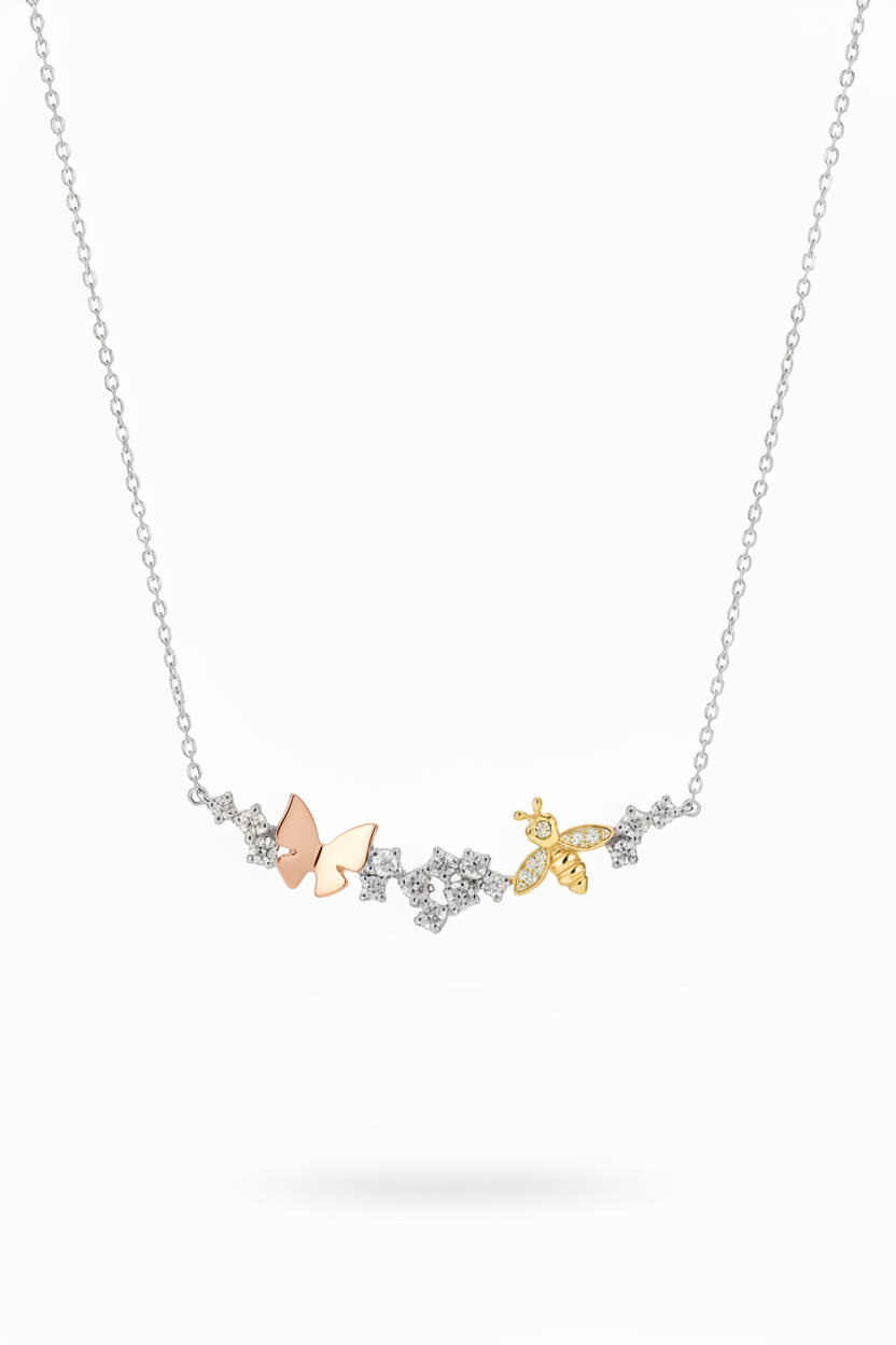 Gardenia Diamond Necklace
