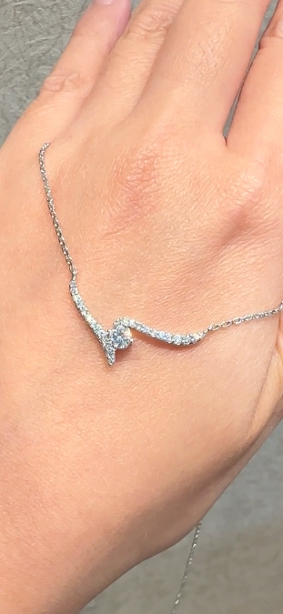 Celestial Guardian Star Diamond Necklace