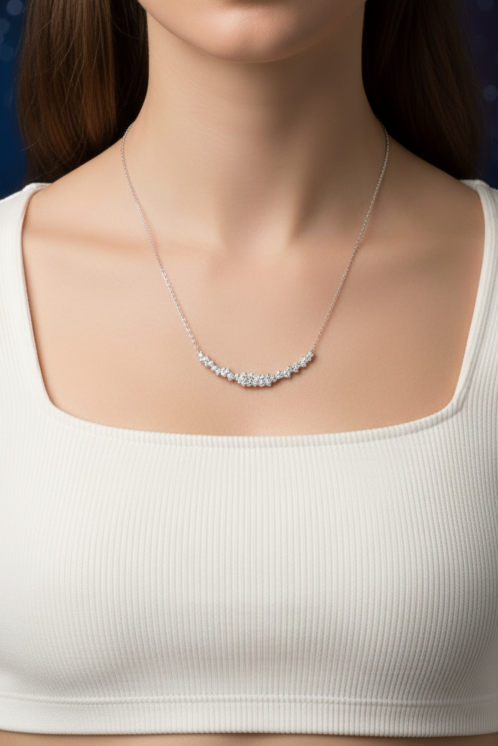 Celestial Diamond Necklace-Large