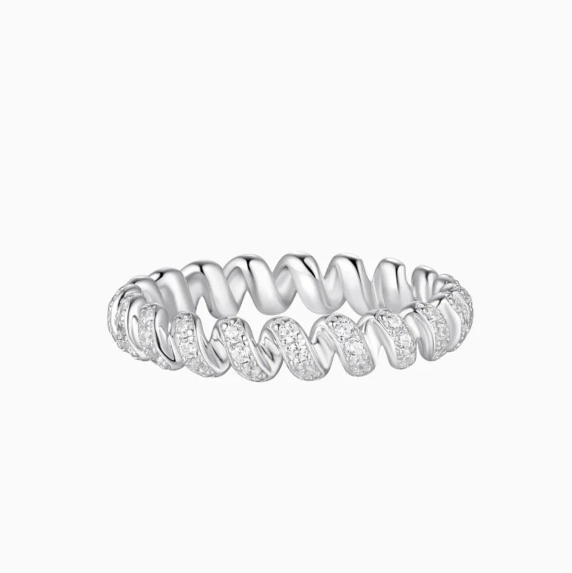 Tressé Diamond Ring