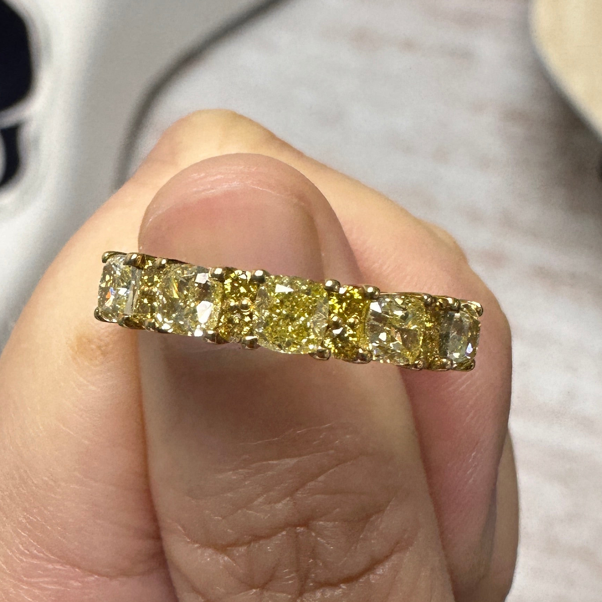 Tuscan Sun Yellow Diamond Ring