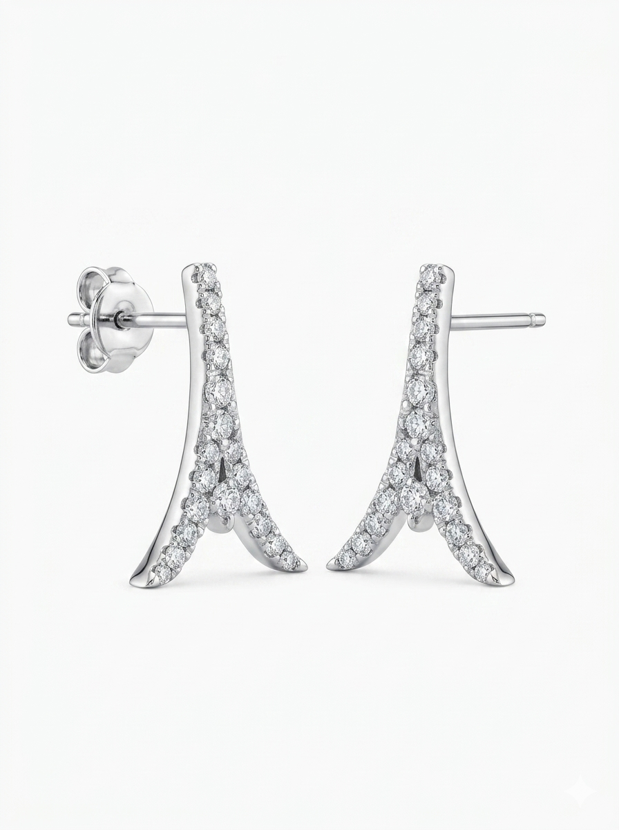 Parisian Diamond Earrings