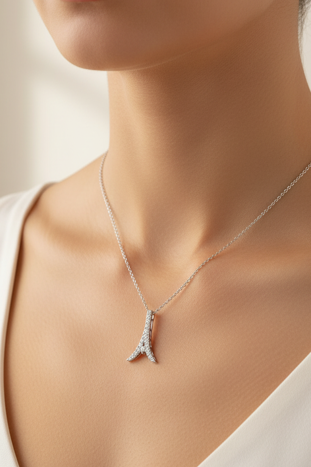 Parisian Diamond Necklace