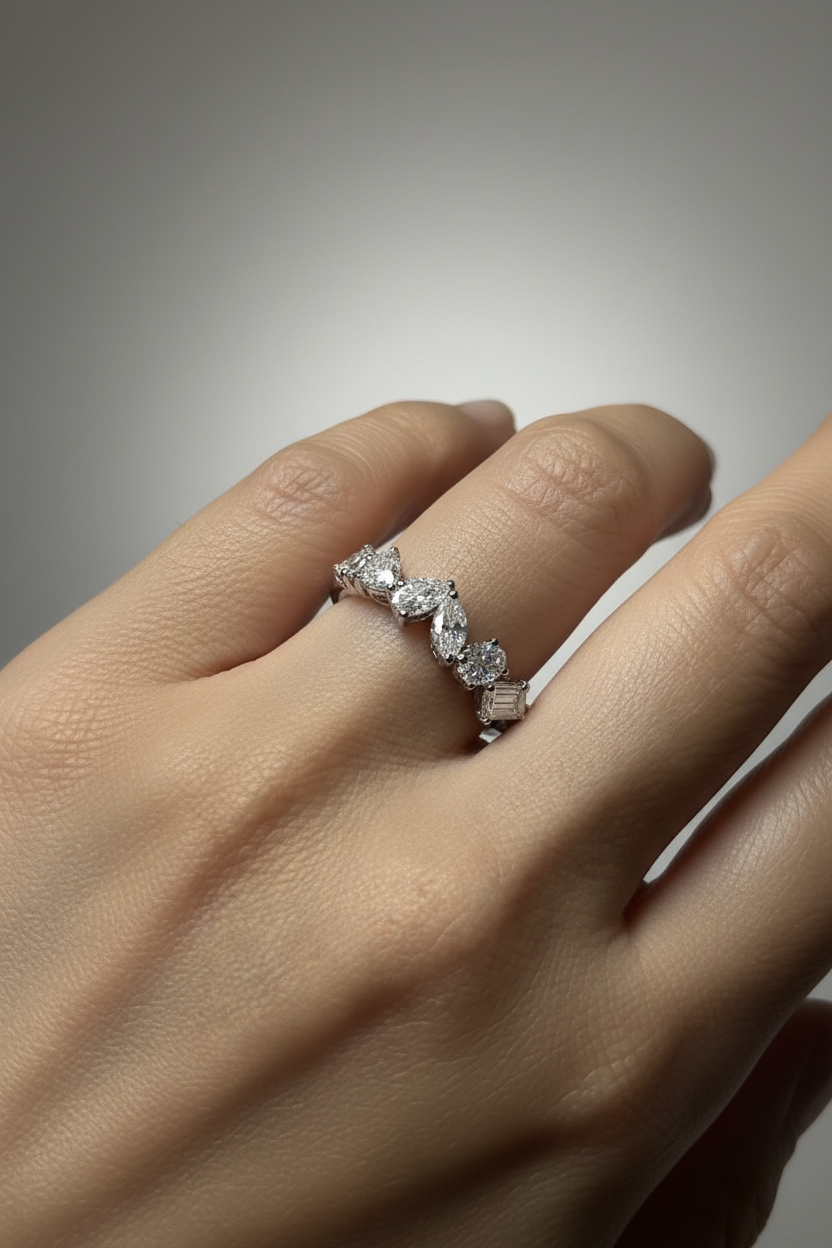 Multi-Shape Diamond Ring