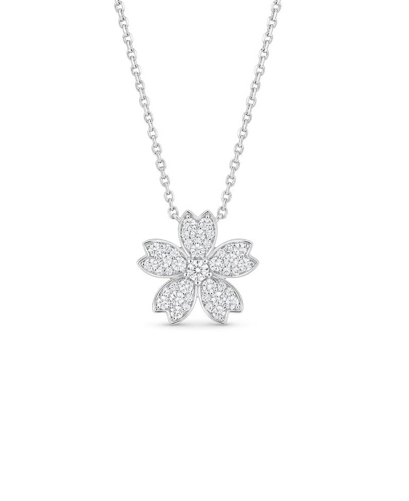 Aura Bloom Diamond Necklace