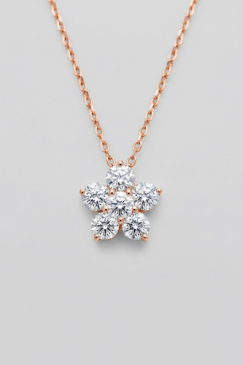 Aura Bloom Diamond Necklace