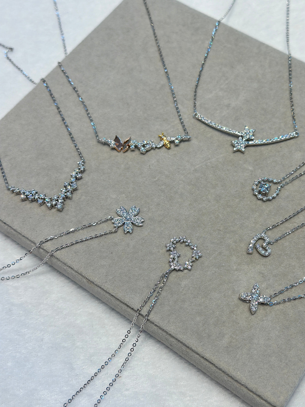 Gardenia Diamond Necklace