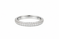 Eveline Half Diamond Ring
