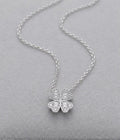 Fortuna Clover Diamond Necklace