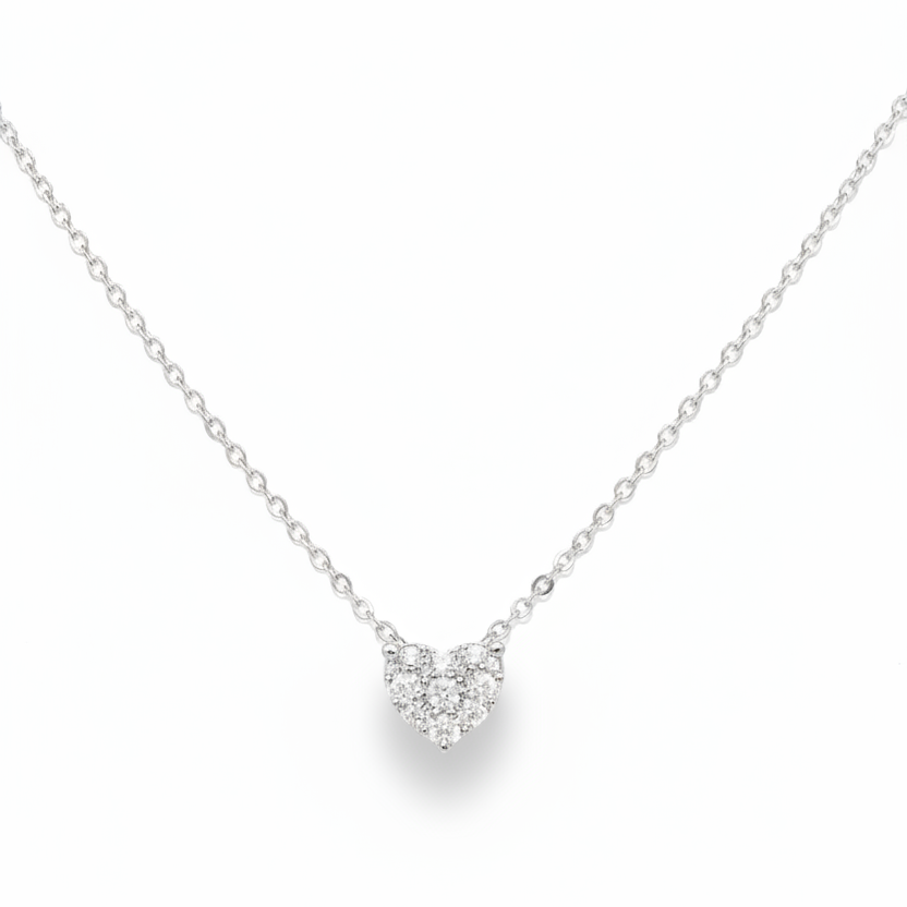 Love Enchanted Petite Diamond Necklace — centred square product image
